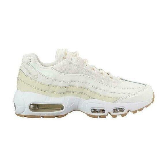 Nike AIR MAX Beige cream Tan Off White running Shoes sz 5.5 sneaker shoe - Picture 3 of 10